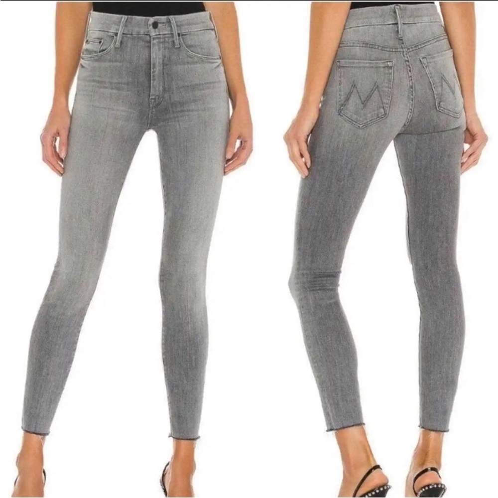 MOTHER High Rise Women Jeans - Gray